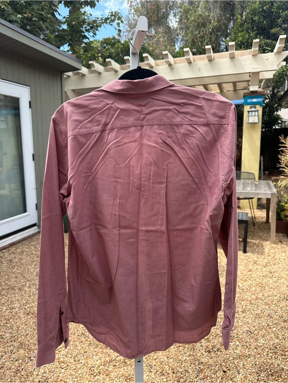 Theory Men's Lightweight Utility Shirt Jacket - Dusty Rose
